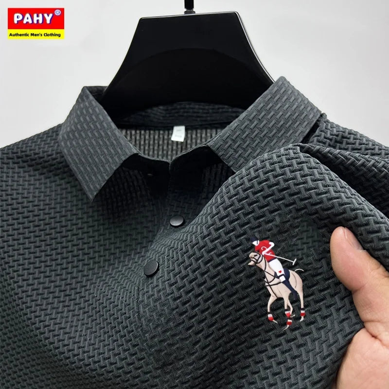 Ice Silk Polo Shirt