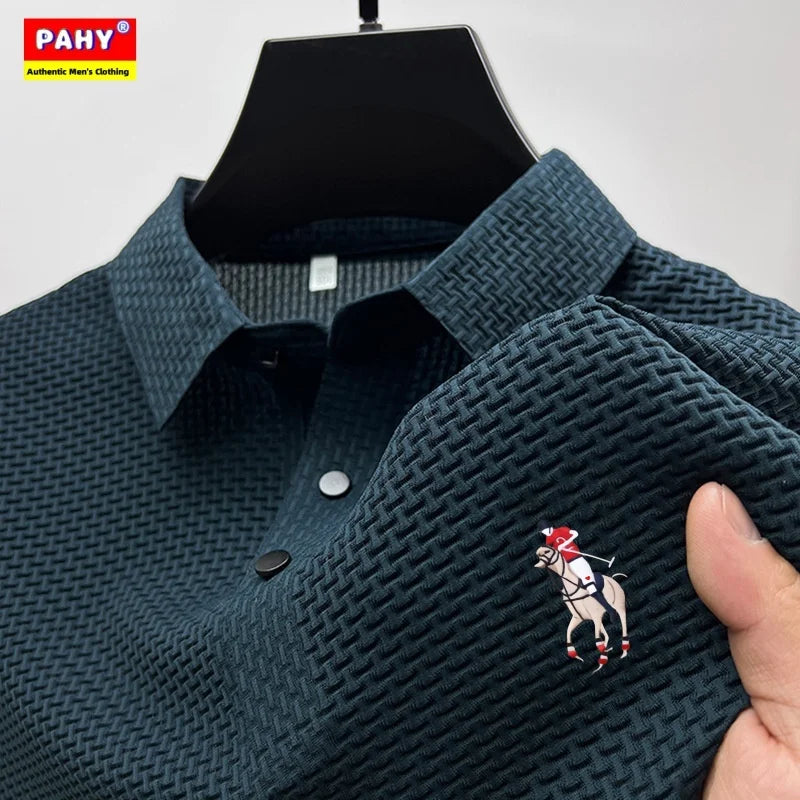 Ice Silk Polo Shirt