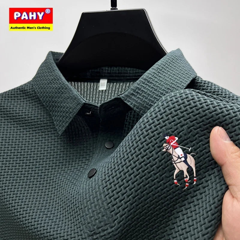 Ice Silk Polo Shirt