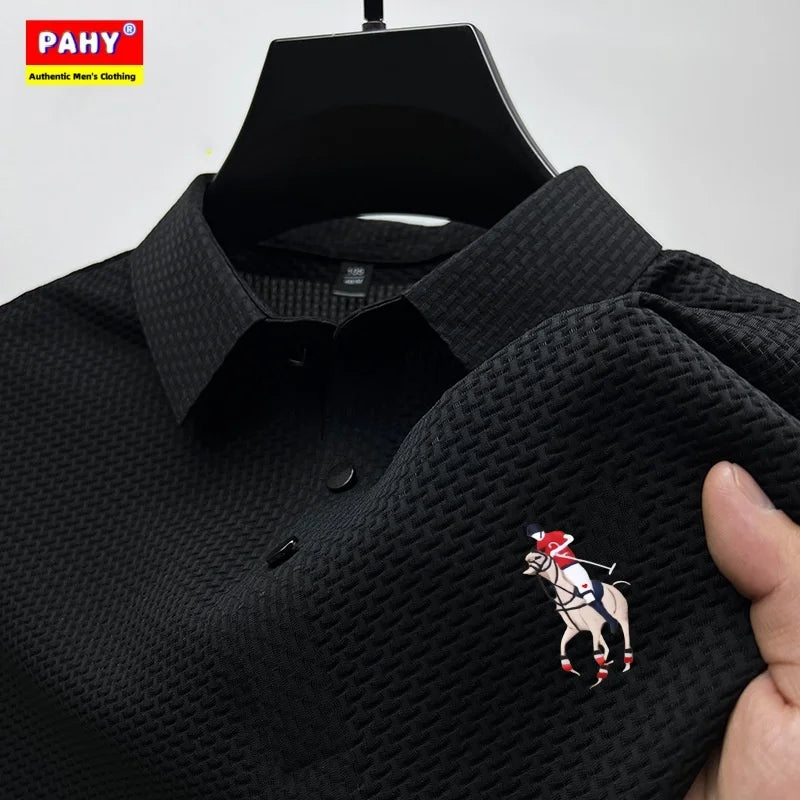 Ice Silk Polo Shirt